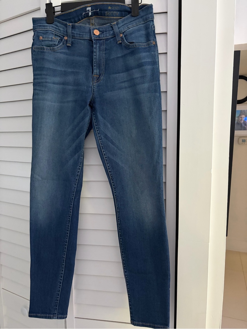 7 For All Mankind The Ankle Skinny Jean